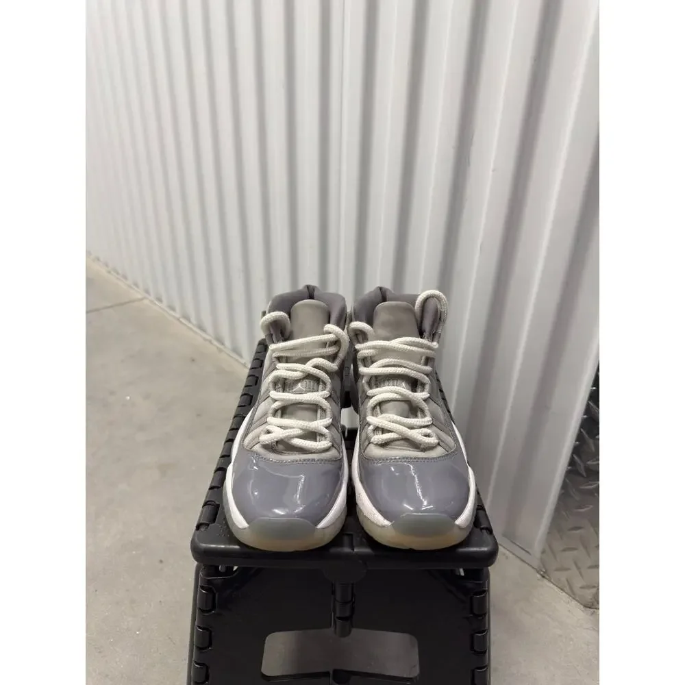 Nike Air Jordan 11 Cool Grey Medium White 2021 Size 6y GS - 378038-005
